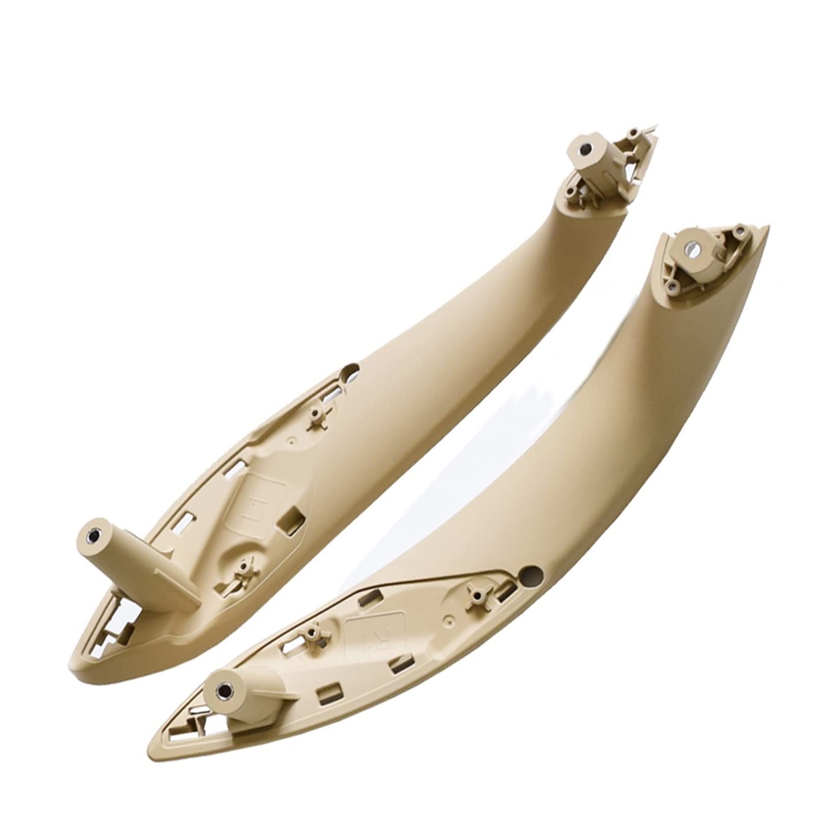 PUXJQ Carbon-Faser-Auto-Innengriff Innentür Armlehne Panel Pull Trim Cover Für BMW 3er F30 316d 318d F31 320i 325d 11-19(Beige-2pcs-Front) von PUXJQ