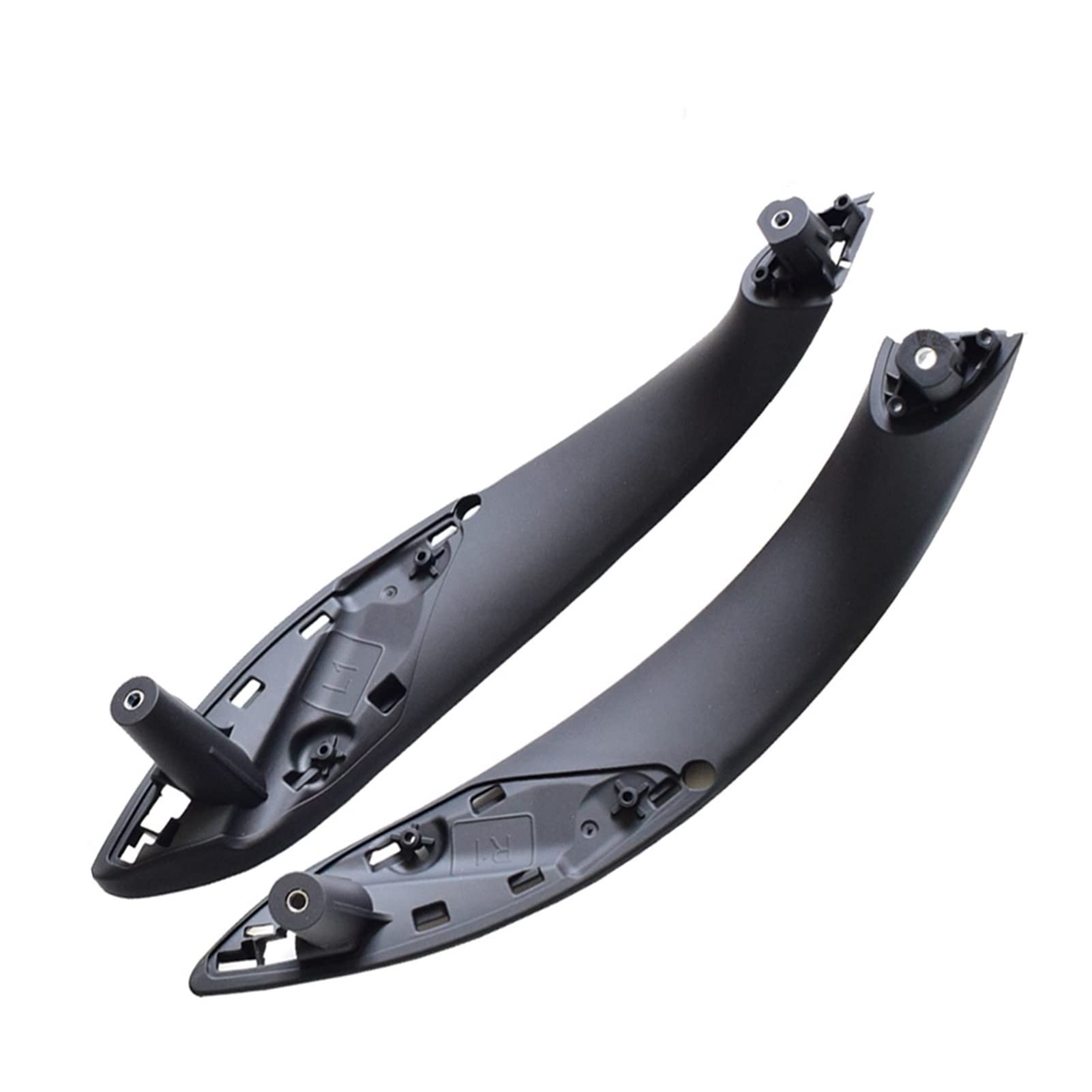 PUXJQ Carbon-Faser-Auto-Innengriff Innentür Armlehne Panel Pull Trim Cover Für BMW 3er F30 316d 318d F31 320i 325d 11-19(Black-2pcs-Front) von PUXJQ