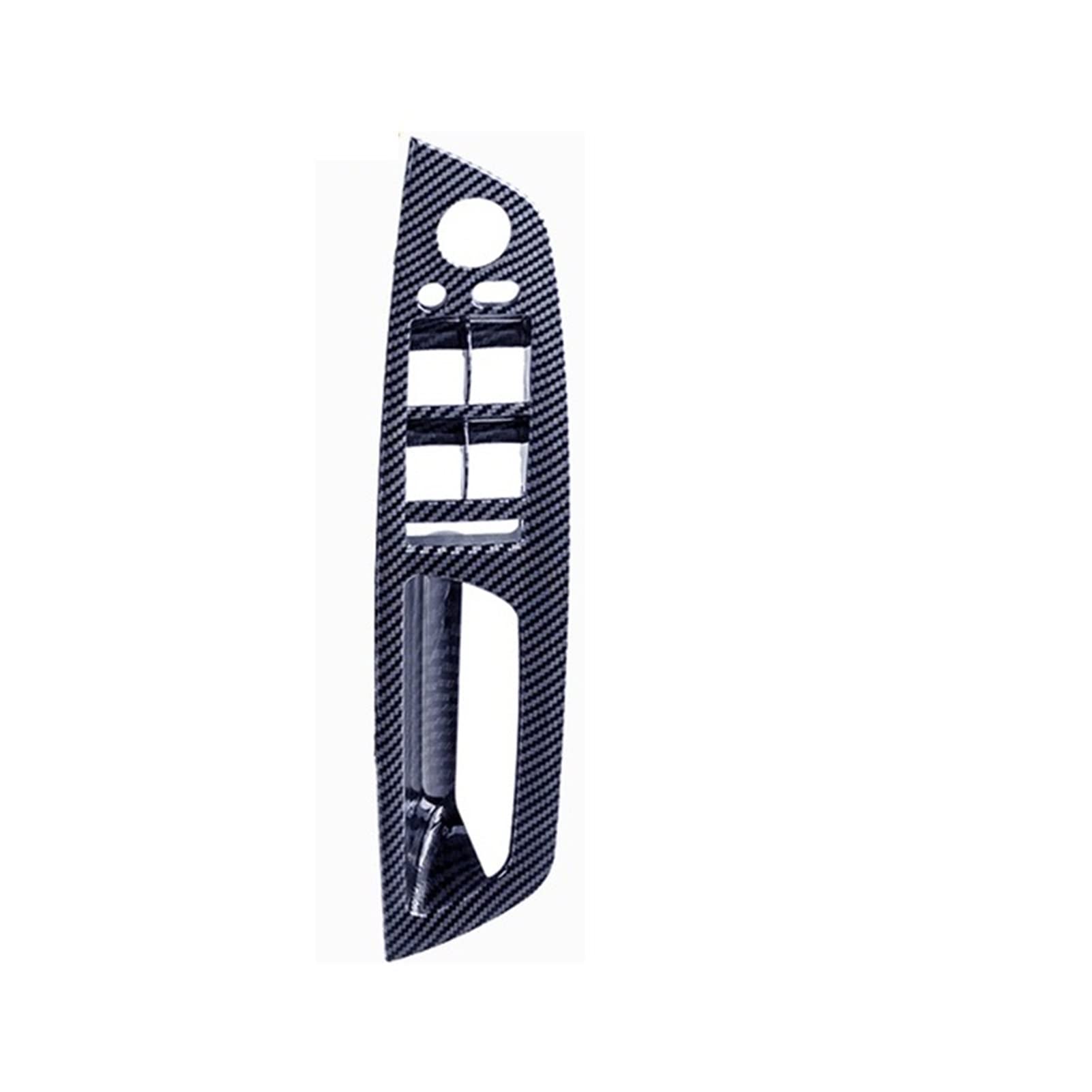PUXJQ Carbon-Faser-Auto-Styling Linker Türinnengriff Innenverkleidung Pull Trim Cover Auto Für BMW E70 X5 E71 E72 X6(Carbon Fiber-LHD) von PUXJQ