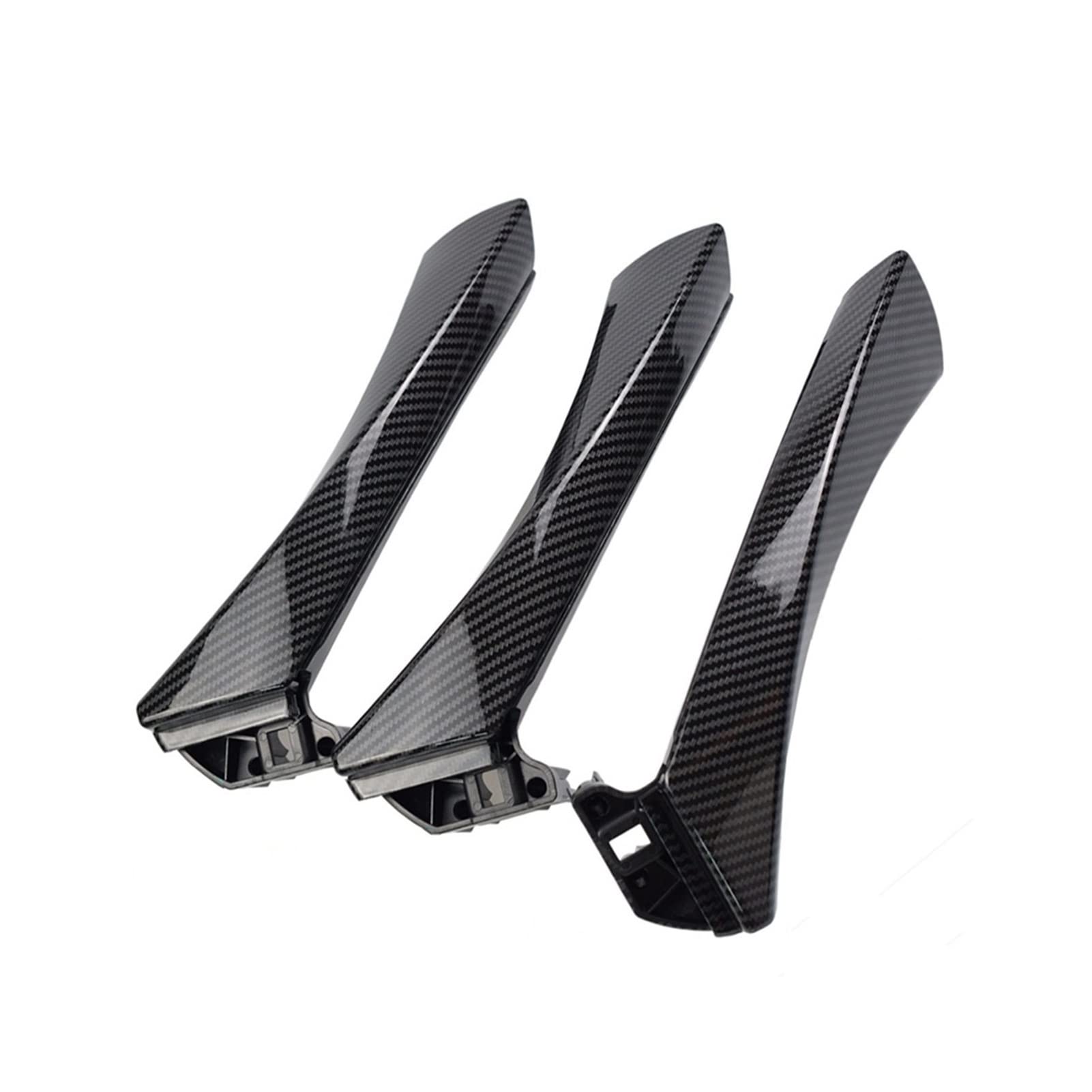 PUXJQ Carbon-Faser-Links-Rechts-Innentürgriff-Abdeckung Für BMW 3er E90 E91 E92 316 318 320 325 328i(Carbon Fiber-RHD) von PUXJQ