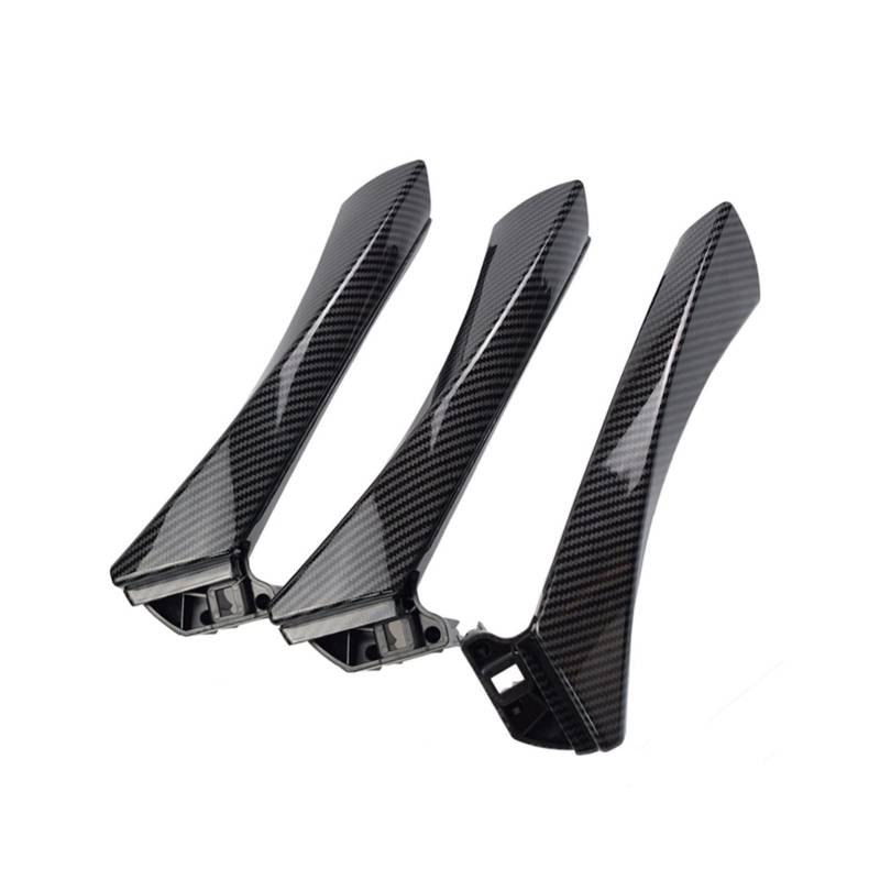 PUXJQ Carbon-Faser-Links-Rechts-Innentürgriff-Abdeckung Für BMW 3er E90 E91 E92 316 318 320 325 328i(Carbon Fiber-RHD) von PUXJQ