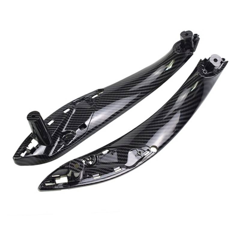 PUXJQ Für BMW 3er F30 F31 F34 2013~2018 Auto-Innentürgriff-Abdeckungs-Verkleidungs-Carbonfaser-ABS-Verkleidungsgriff-Aufkleber(CarbonF-2Pcs-Front) von PUXJQ