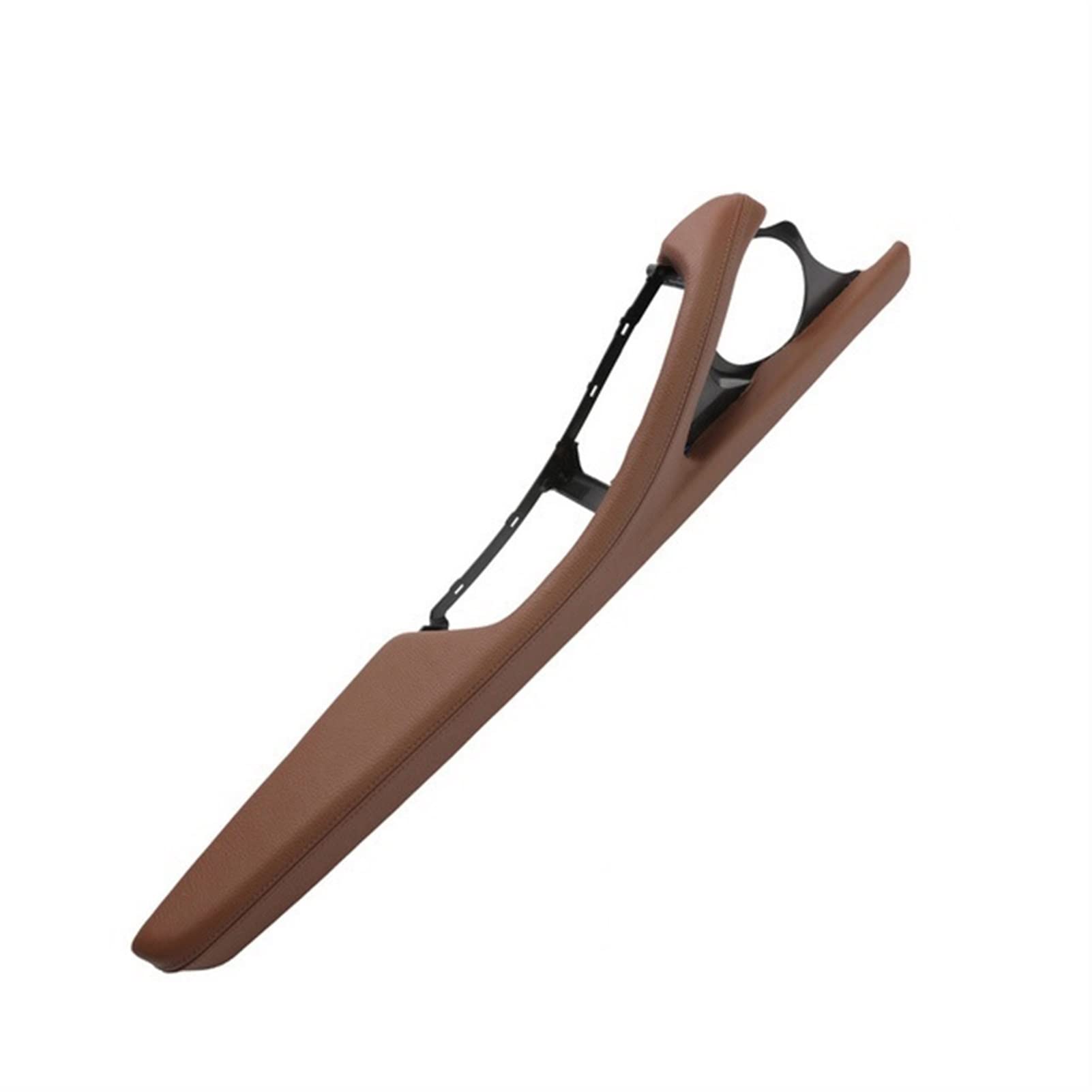 PUXJQ Für BMW 5er F10 F11 F18 520 523 525 528 530 535 LHD Innentür Armlehne Leder Außenrahmen Unterstützung(LHD Red Brown) von PUXJQ