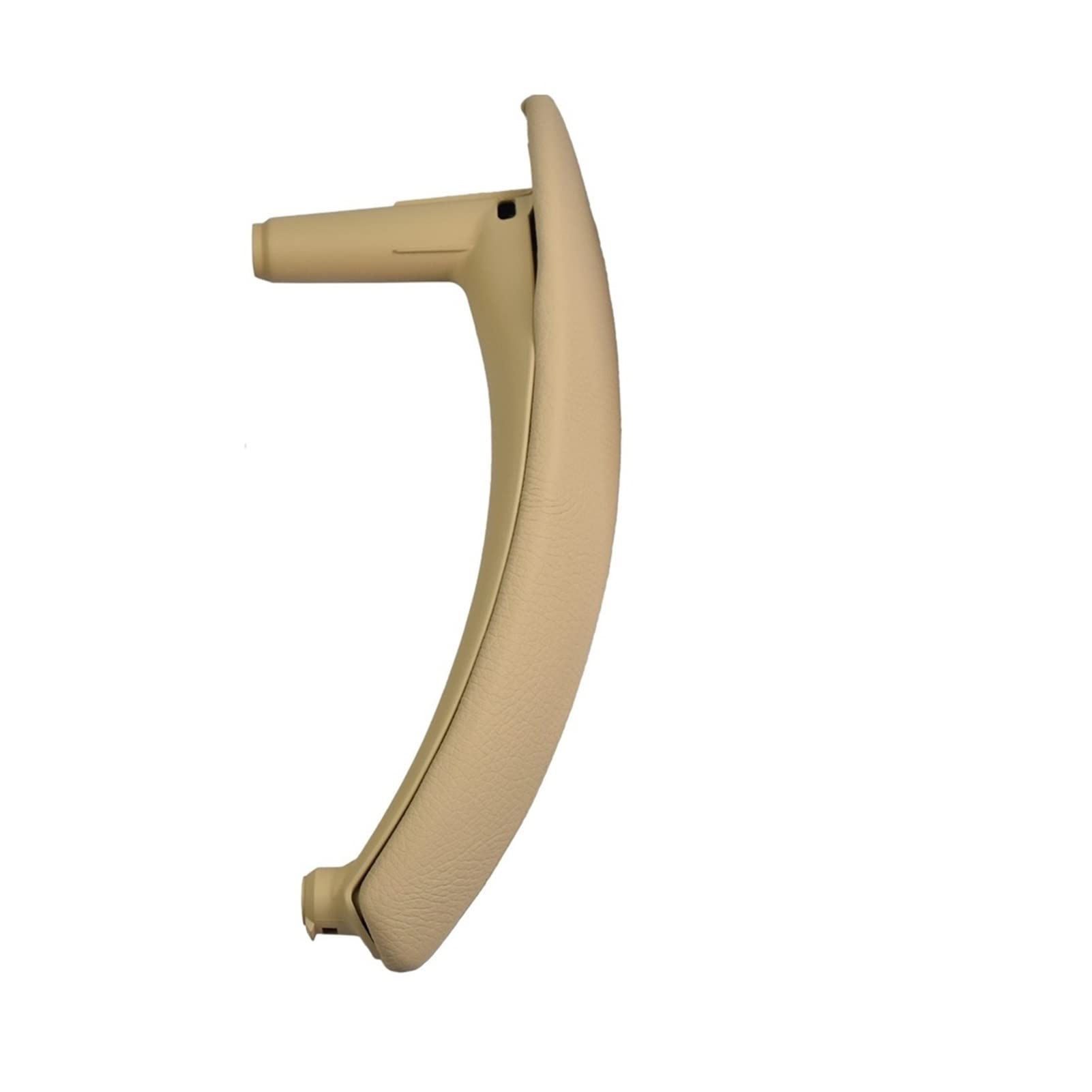 PUXJQ Für BMW E70 E71 E72 X5 X6 Panel Pull Trim Cover Kohlefaser Schwarz Beige Rechtes Seitenruder Das Den Armlehnengriff Der Inneren Tür Antreibt(Beige-Left) von PUXJQ