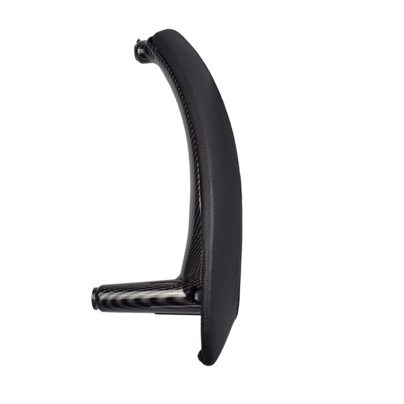 PUXJQ Für BMW E70 E71 E72 X5 X6 Panel Pull Trim Cover Kohlefaser Schwarz Beige Rechtes Seitenruder Das Den Armlehnengriff Der Inneren Tür Antreibt(CF-Right) von PUXJQ