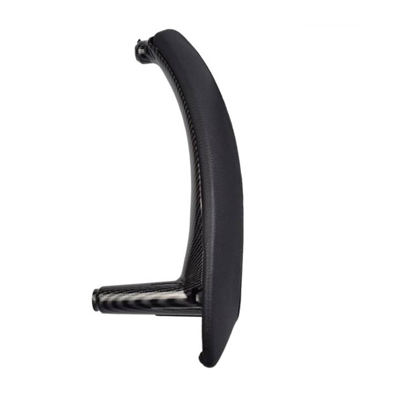 PUXJQ Für BMW E70 E71 E72 X5 X6 Panel Pull Trim Cover Kohlefaser Schwarz Beige Rechtes Seitenruder Das Den Armlehnengriff Der Inneren Tür Antreibt(CF-Right) von PUXJQ