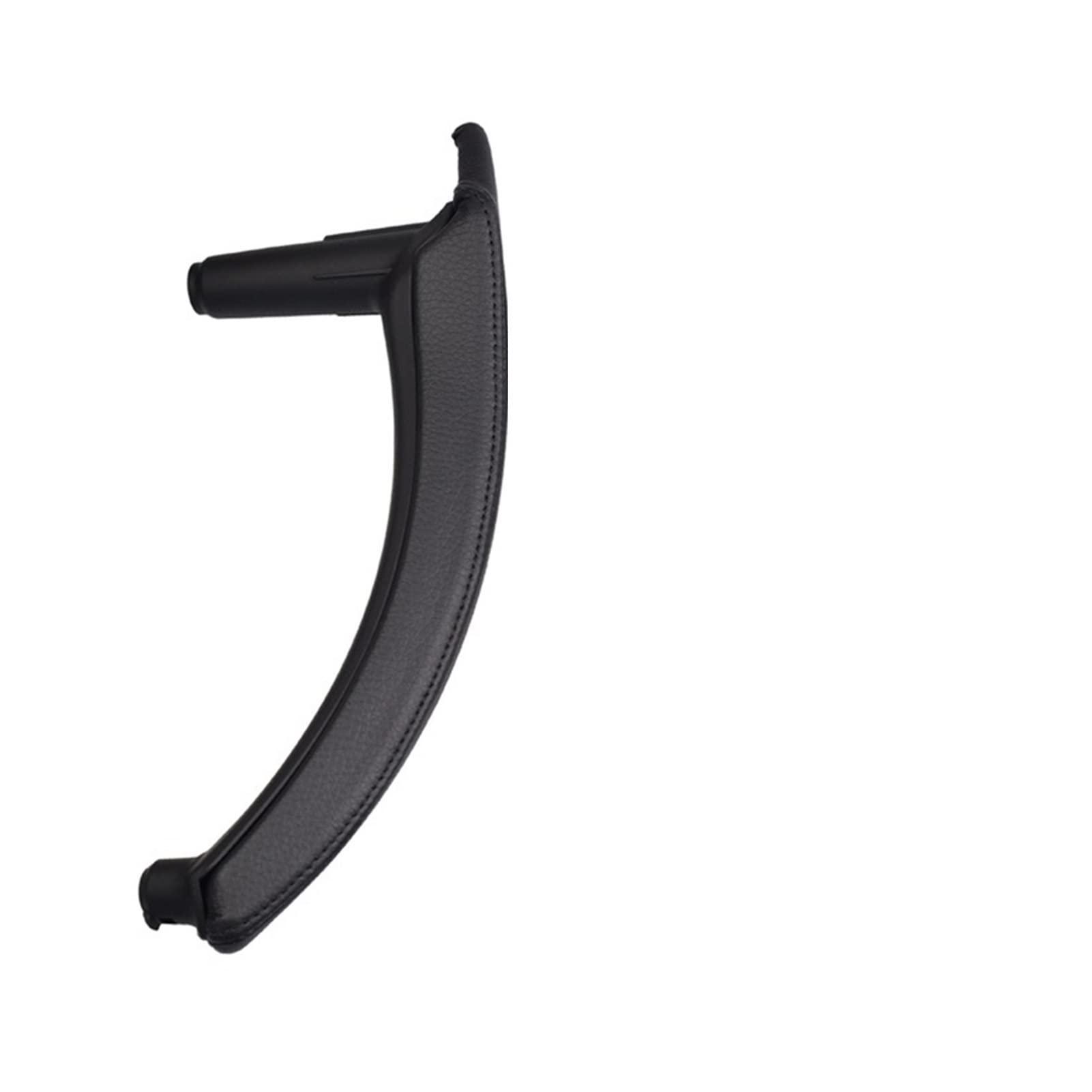 PUXJQ Für BMW E70 E71 X5 X6 2007-2013 Auto Links Rechts Innentürgriff Armlehne Leder Kompletter Zuggriffsatz Bezug(Black-Right) von PUXJQ