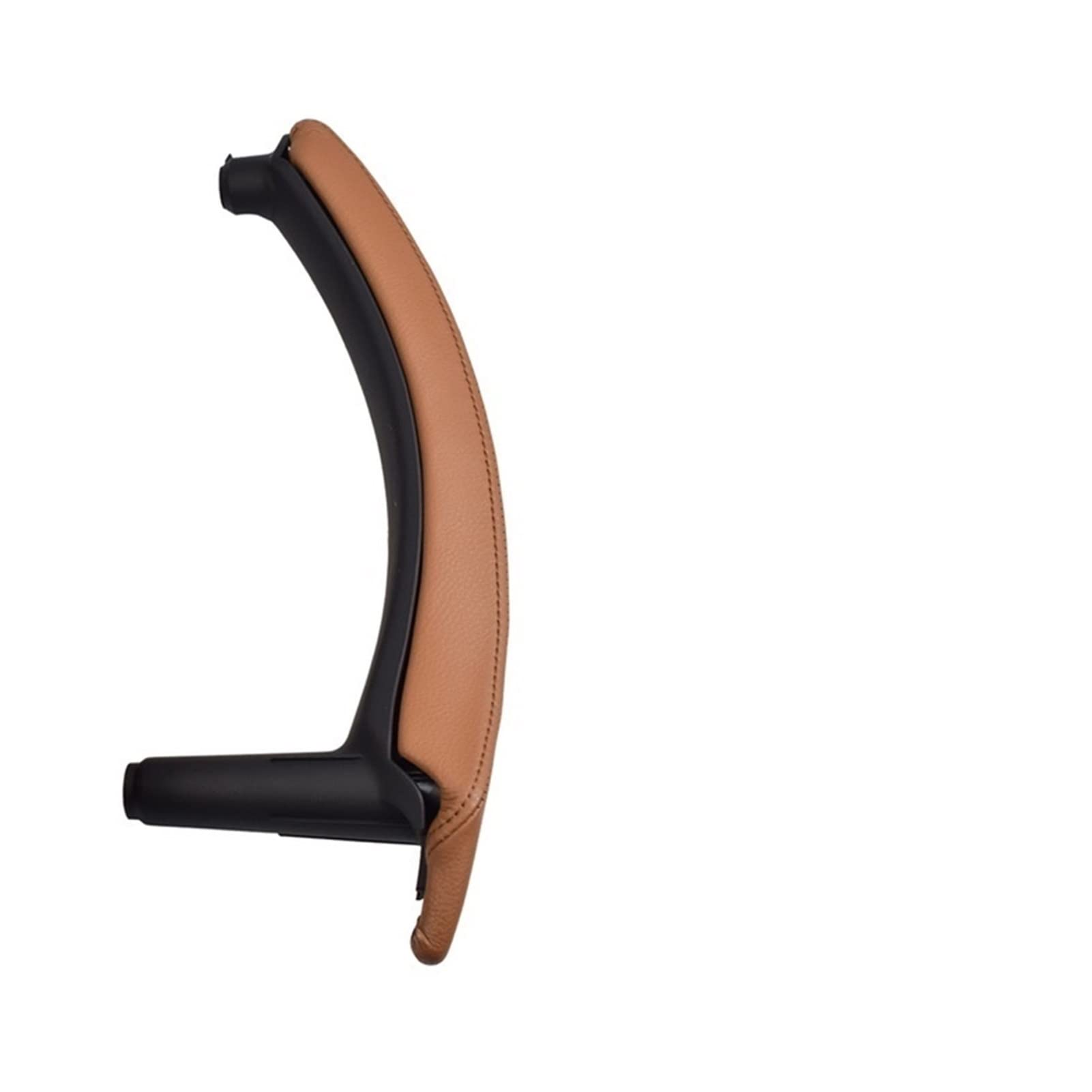 PUXJQ Für BMW E70 E71 X5 X6 2007-2013 Auto Links Rechts Innentürgriff Armlehne Leder Kompletter Zuggriffsatz Bezug(Brown-Left) von PUXJQ