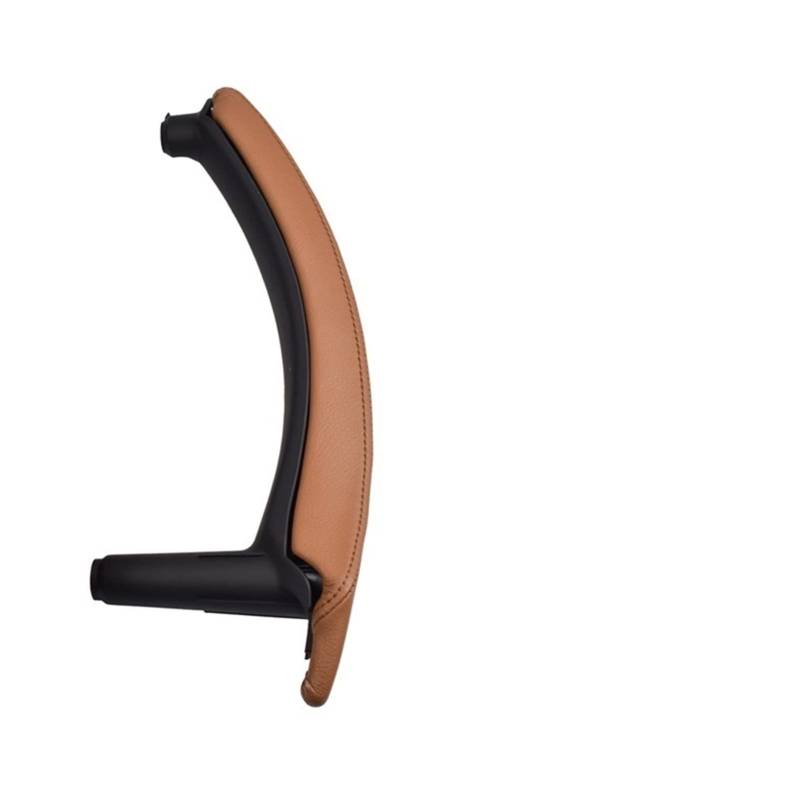 PUXJQ Für BMW E70 E71 X5 X6 2007-2013 Auto Links Rechts Innentürgriff Armlehne Leder Kompletter Zuggriffsatz Bezug(Brown-Left) von PUXJQ