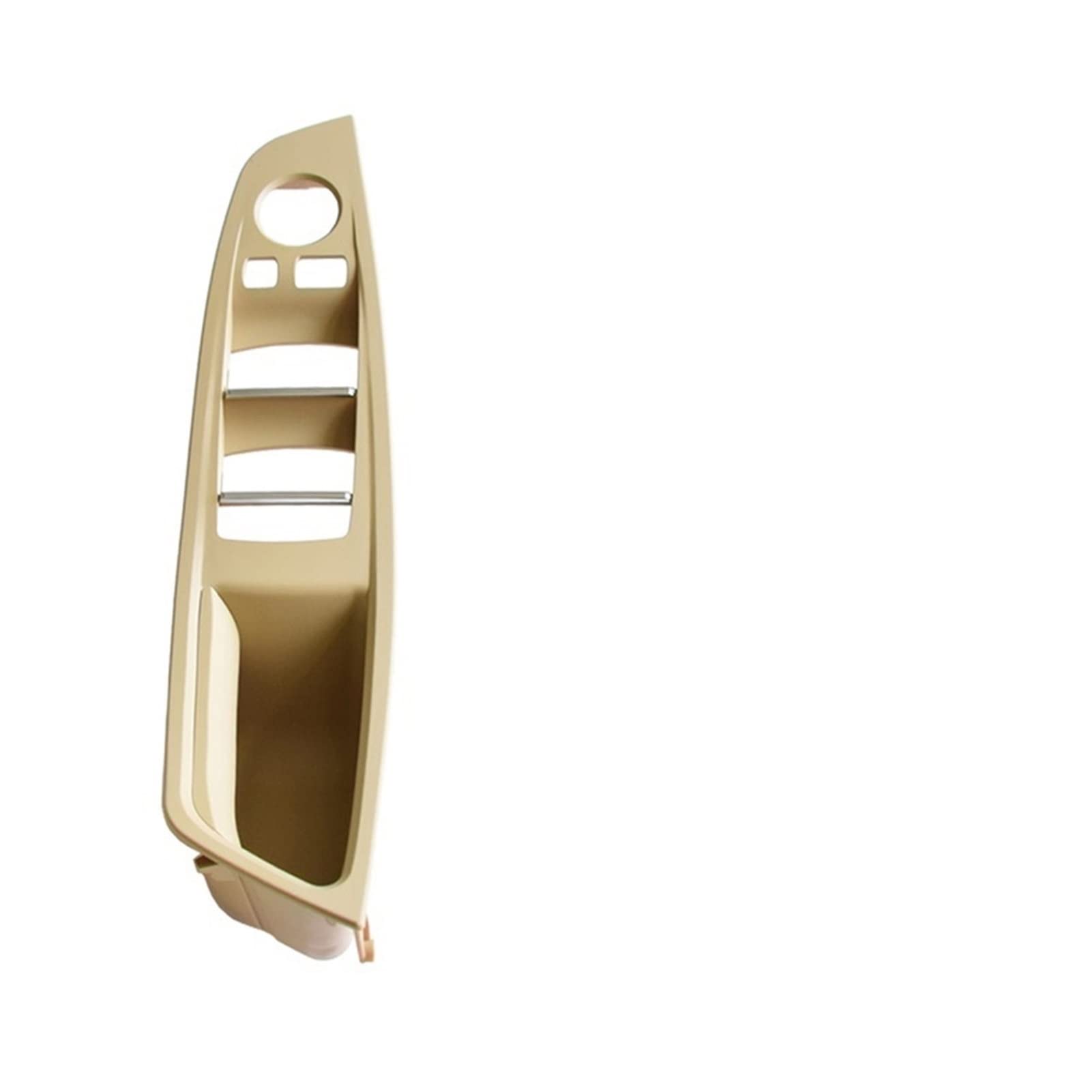 PUXJQ Für BMW F10 F11 520i 528i 535i 2010-2016 Auto Innen Türgriffe Türknauf Fenster Schalter Panel Abdeckung RHD(Beige-RHD) von PUXJQ