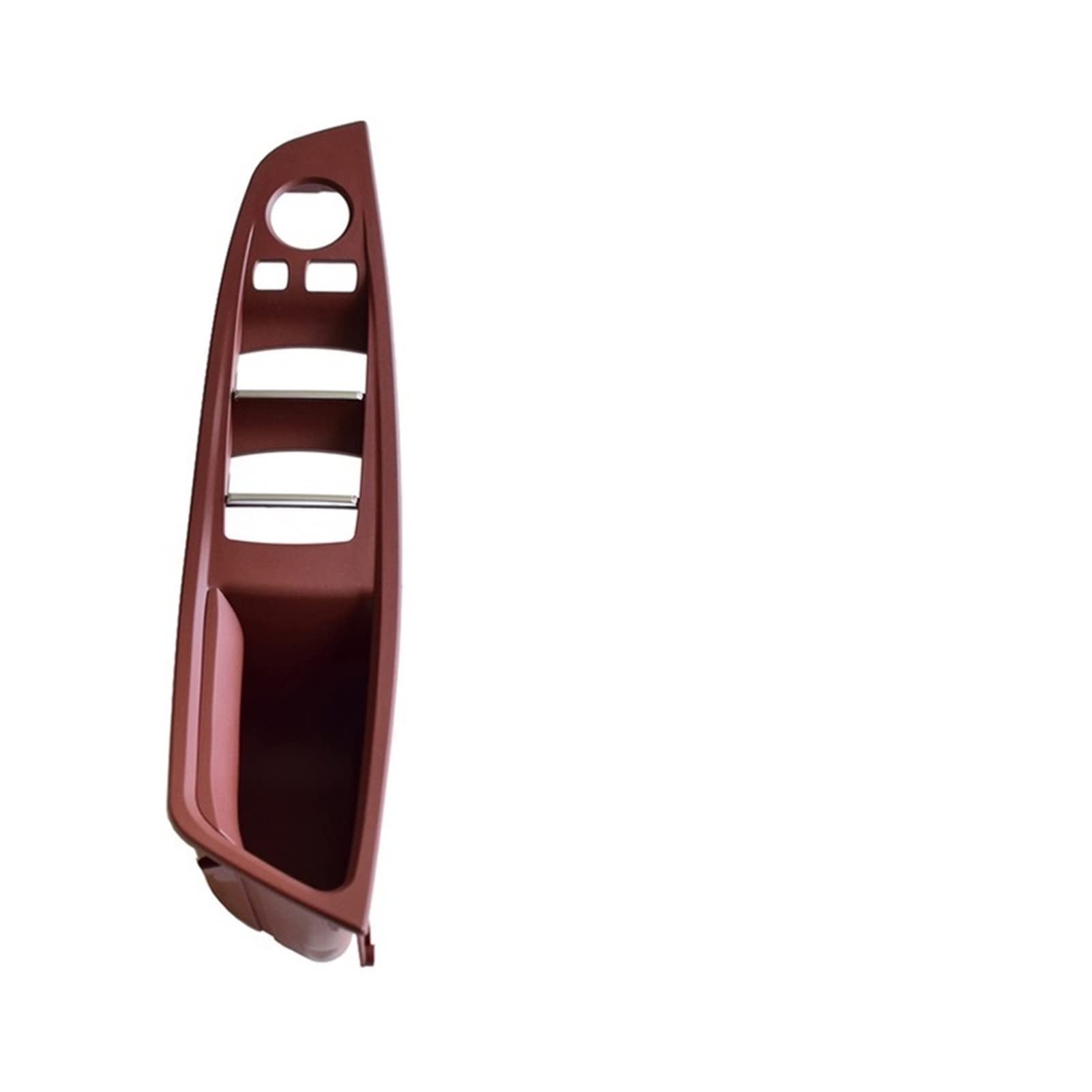 PUXJQ Für BMW F10 F11 520i 528i 535i 2010-2016 Auto Innen Türgriffe Türknauf Fenster Schalter Panel Abdeckung RHD(Wine Red-RHD) von PUXJQ