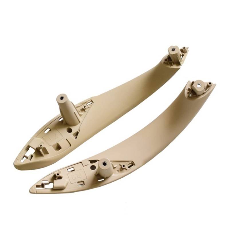 PUXJQ Für BMW F30 F80 F31 F32 F34 2012-2017 F30 Beige Schwarz Vorne/Hinten Autoinnentürgriff Türverkleidungsgriffe(Beige-2pcs-Rear) von PUXJQ