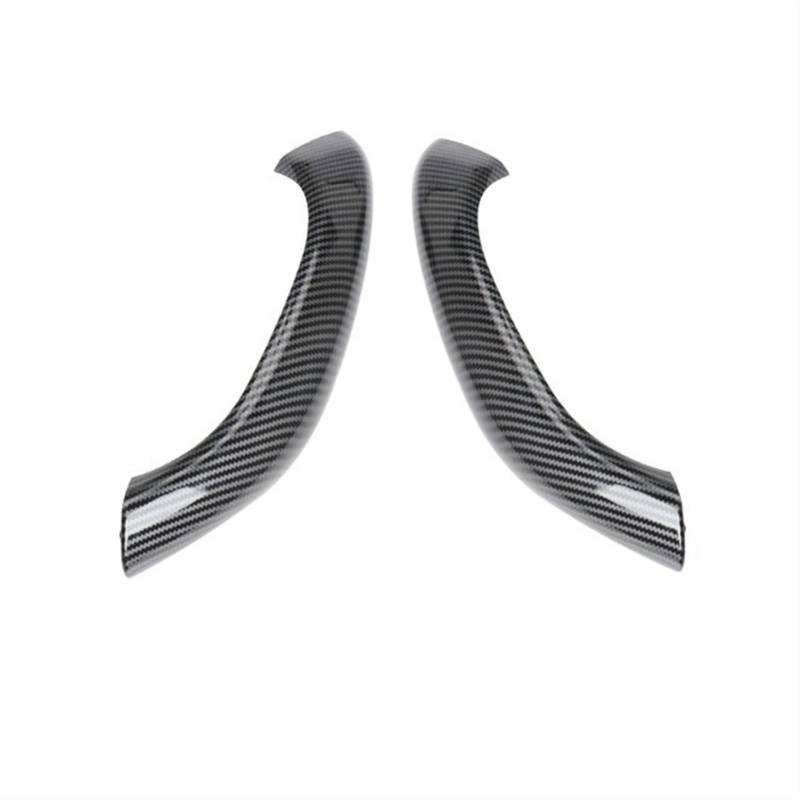 PUXJQ Für BMW X1 X2 F48 F49 F39 2016-2020 Innentürgriffe Vorne Links/rechts Auto Innentürgriff Zierleiste Haltegriff(Carbon Fiber Pair) von PUXJQ