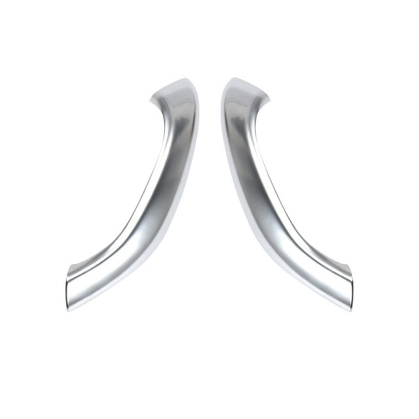 PUXJQ Für BMW X1 X2 F48 F49 F39 2016-2020 Innentürgriffe Vorne Links/rechts Auto Innentürgriff Zierleiste Haltegriff(Silver Pair) von PUXJQ