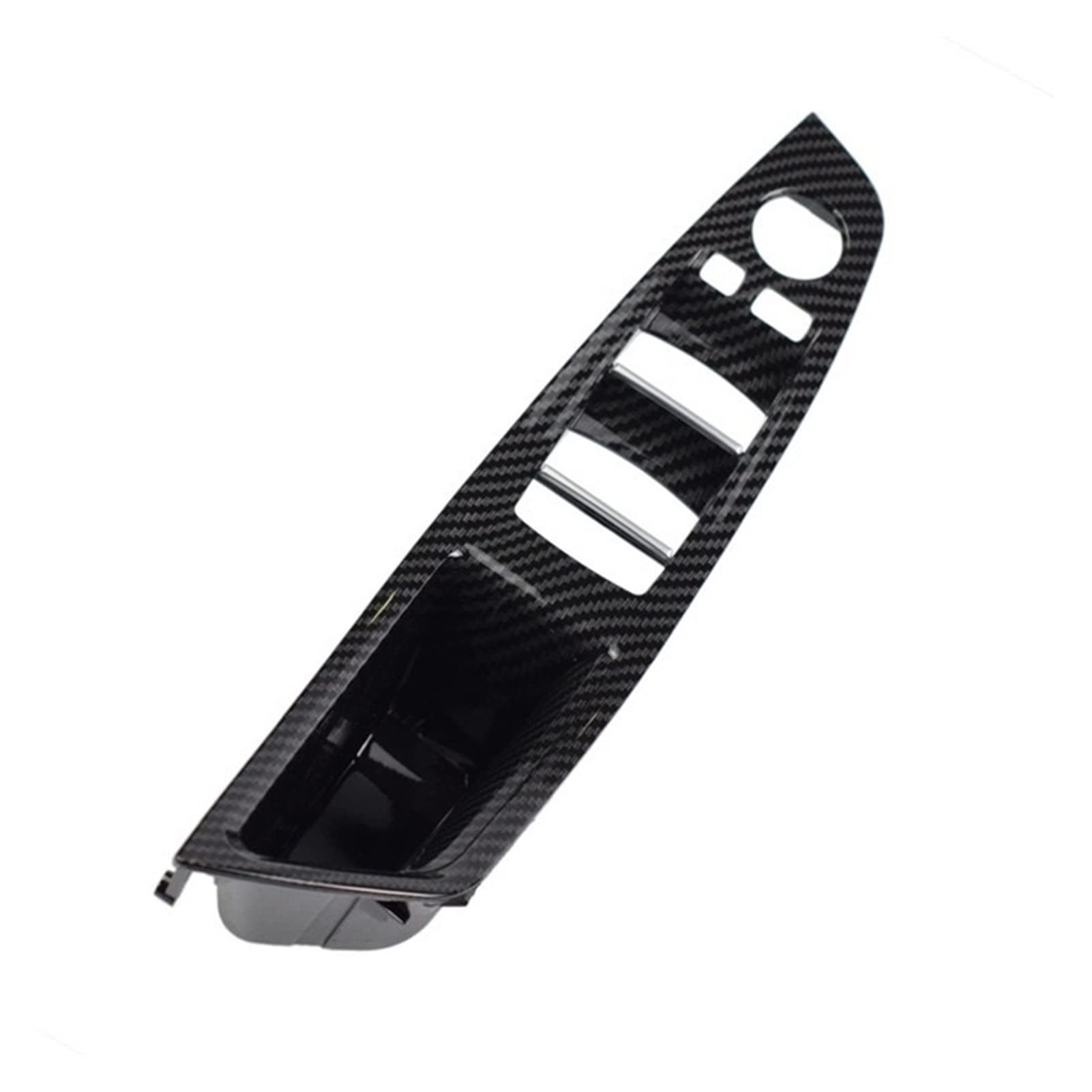 PUXJQ Innere Innengriffe Türinnenverkleidung Griff Pull Trim Cover Für BMW F10 F11 F18 5 Series 2010–2016 Kohlefaser(Carbon-LHD-1) von PUXJQ