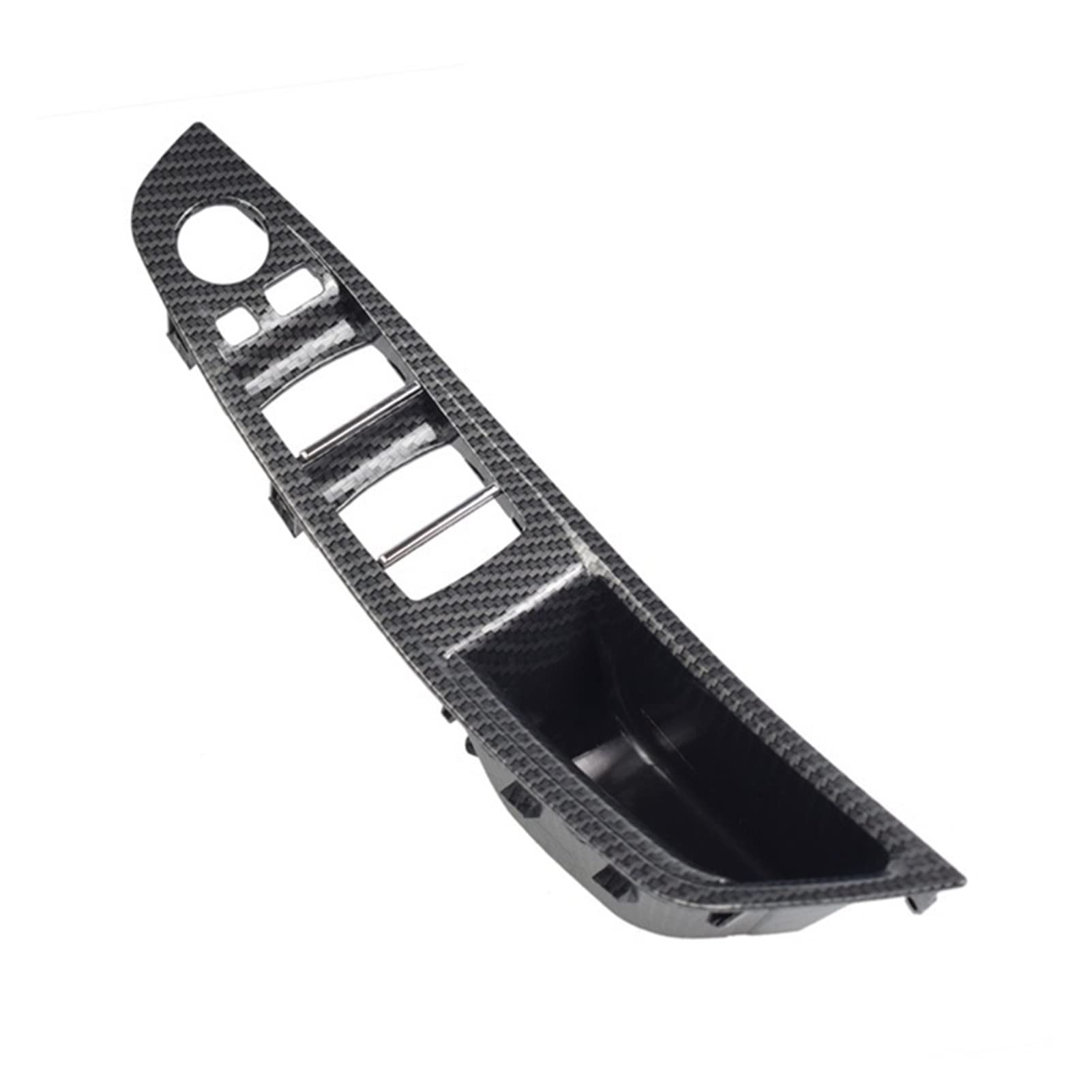 PUXJQ Innere Innengriffe Türinnenverkleidung Griff Pull Trim Cover Für BMW F10 F11 F18 5 Series 2010–2016 Kohlefaser(Carbon-RHD-1) von PUXJQ