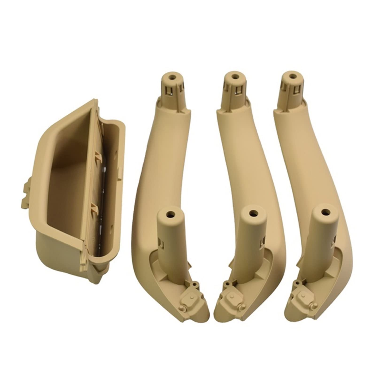 PUXJQ LHD Auto Vorne Links Türinnengriff Zugleiste Türinnenverkleidung Griff Für BMW X3 F25 X4 F26 2011-2017 Autozubehör(Beige-4pcs) von PUXJQ