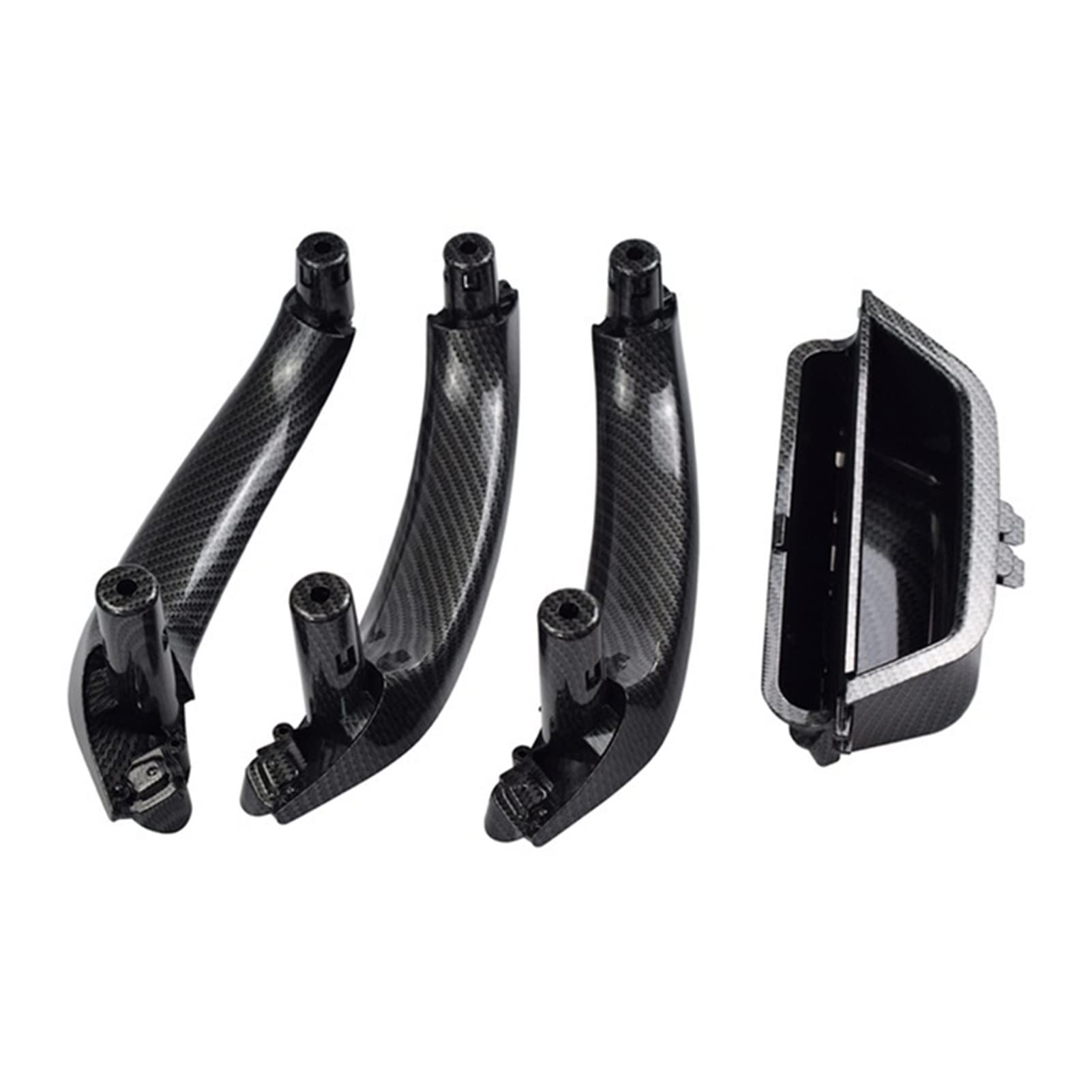 PUXJQ LHD Auto Vorne Links Türinnengriff Zugleiste Türinnenverkleidung Griff Für BMW X3 F25 X4 F26 2011-2017 Autozubehör(CF-4pcs) von PUXJQ