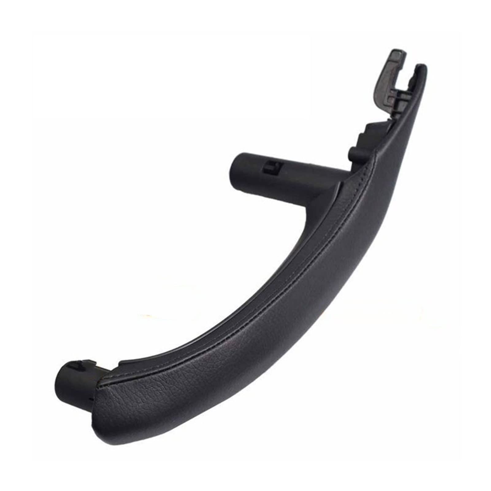 PUXJQ LHD Autoinnenraum Beifahrertür Links Rechts Ziehgriff Lederabdeckung Für BMW X3 X4 F25 F26 2010-2016(Right-Black) von PUXJQ