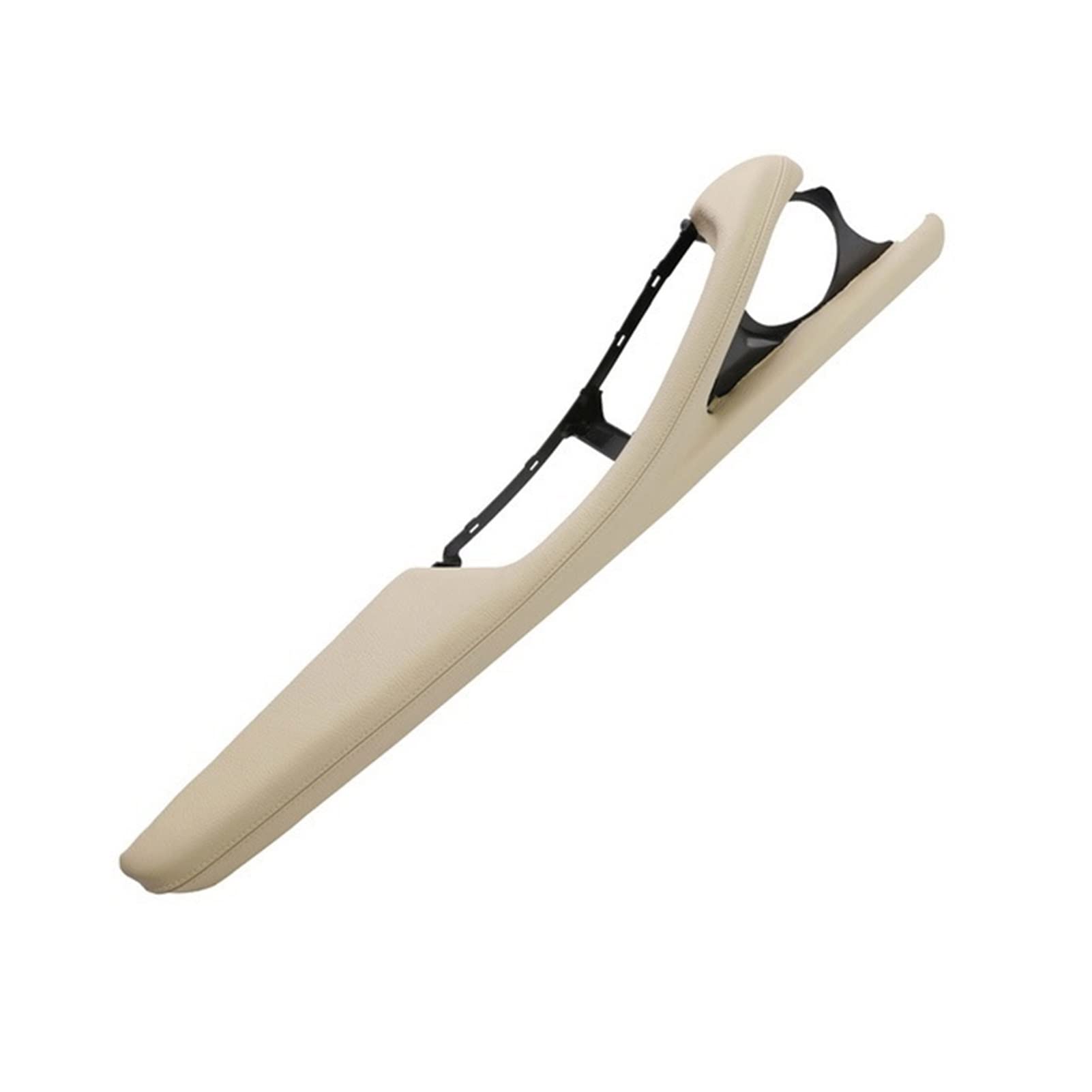 PUXJQ Linkslenker Auto Fahrerseite Leder Außenrahmen Armlehne Unterstützung Für BMW 5er F10 F11 F18 520 523 525 528 530 535(LHD Beige) von PUXJQ