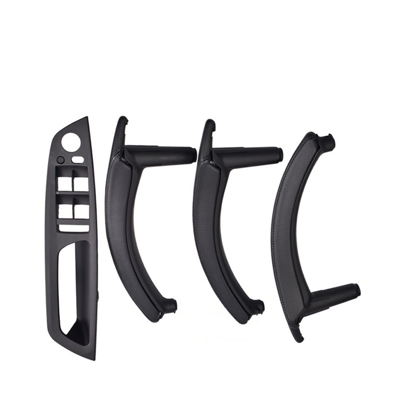 PUXJQ NEUES Auto Styling Rechts Links Innentürverkleidung Griff Pull Trim Cover Autoinnenausstattung Für BMW E70 X5 E71 E72 X6 SAV(RHD-Black-Standard) von PUXJQ