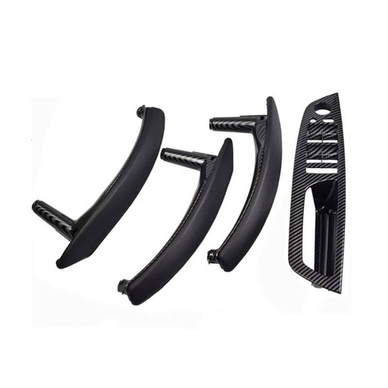PUXJQ NEUES Auto Styling Rechts Links Innentürverkleidung Griff Pull Trim Cover Autoinnenausstattung Für BMW E70 X5 E71 E72 X6 SAV(RHD-CF-Hige) von PUXJQ