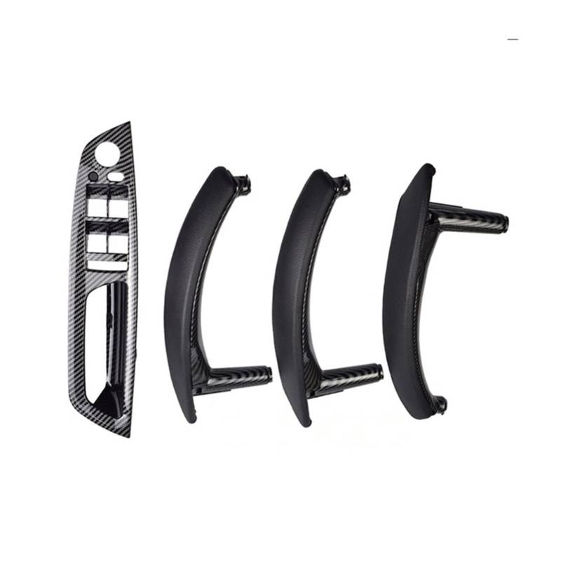 PUXJQ NEUES Auto Styling Rechts Links Innentürverkleidung Griff Pull Trim Cover Autoinnenausstattung Für BMW E70 X5 E71 E72 X6 SAV(RHD-CF-Standard) von PUXJQ