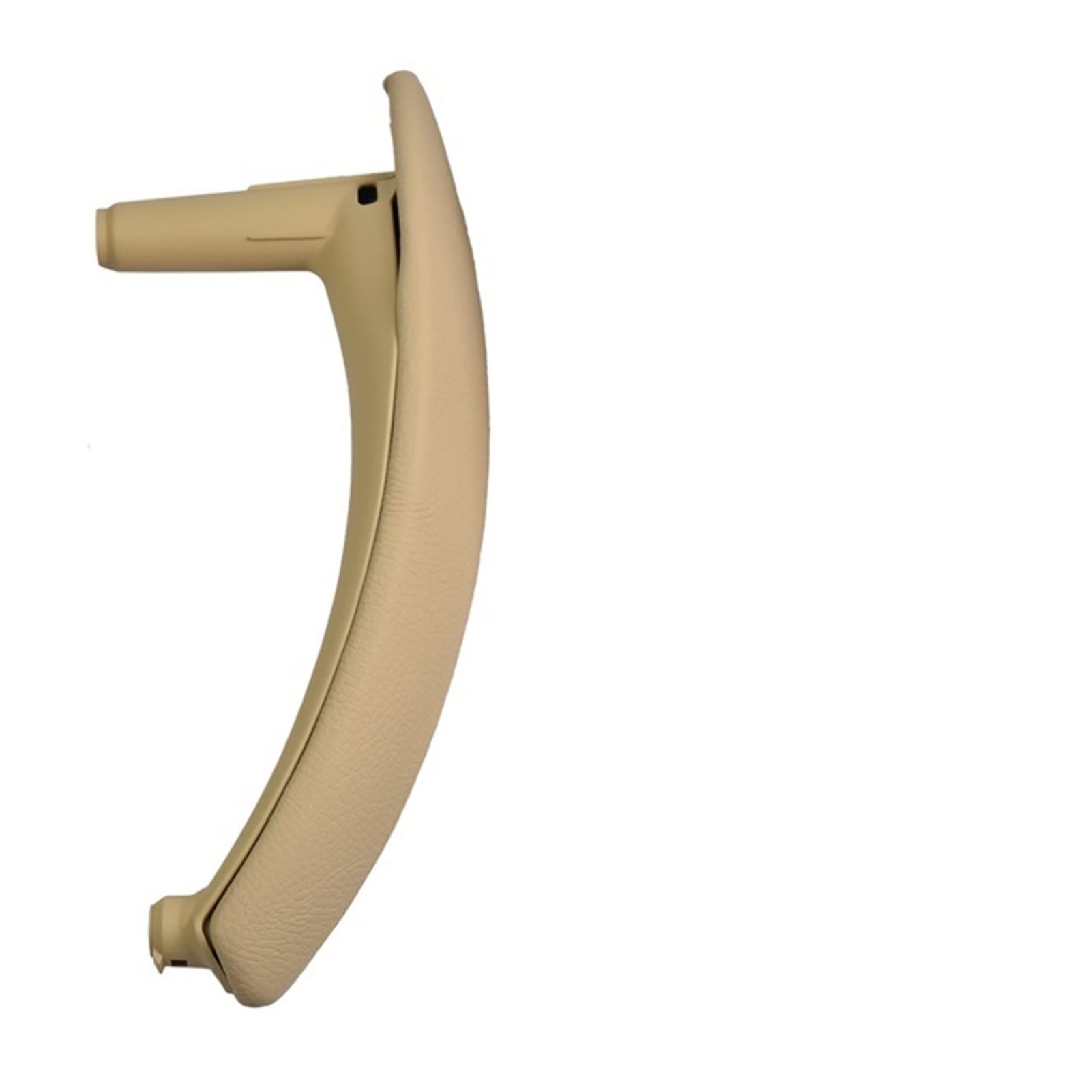 PUXJQ RHD LHD Innere ABS Äußere Lederabdeckung Türzuggriff Innere Armlehnenverkleidung Für BMW X5 X6 E70 E71 2007–2013(Beige-Left) von PUXJQ