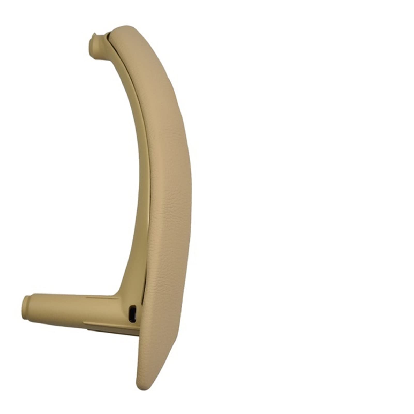 PUXJQ RHD LHD Innere ABS Äußere Lederabdeckung Türzuggriff Innere Armlehnenverkleidung Für BMW X5 X6 E70 E71 2007–2013(Beige-Right) von PUXJQ