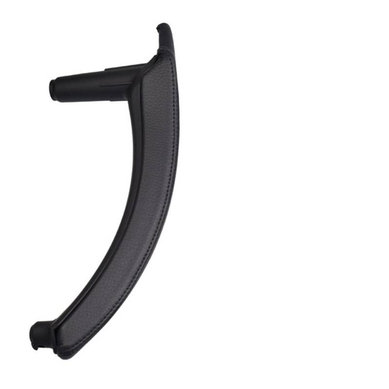 PUXJQ RHD LHD Innere ABS Äußere Lederabdeckung Türzuggriff Innere Armlehnenverkleidung Für BMW X5 X6 E70 E71 2007–2013(Black-Right) von PUXJQ