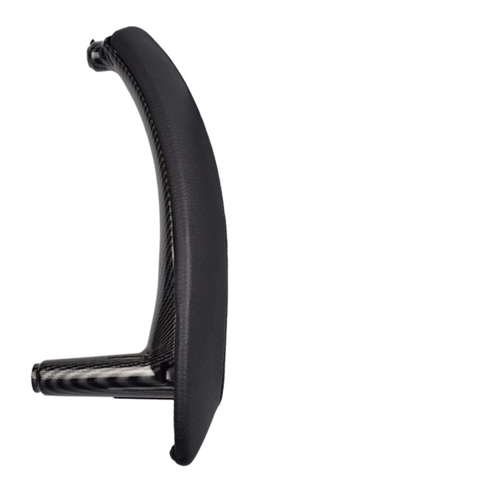 PUXJQ RHD LHD Innere ABS Äußere Lederabdeckung Türzuggriff Innere Armlehnenverkleidung Für BMW X5 X6 E70 E71 2007–2013(CF-Right) von PUXJQ