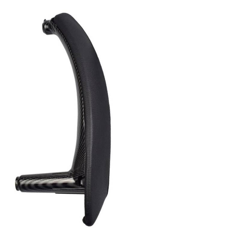 PUXJQ RHD LHD Innere ABS Äußere Lederabdeckung Türzuggriff Innere Armlehnenverkleidung Für BMW X5 X6 E70 E71 2007–2013(CF-Right) von PUXJQ
