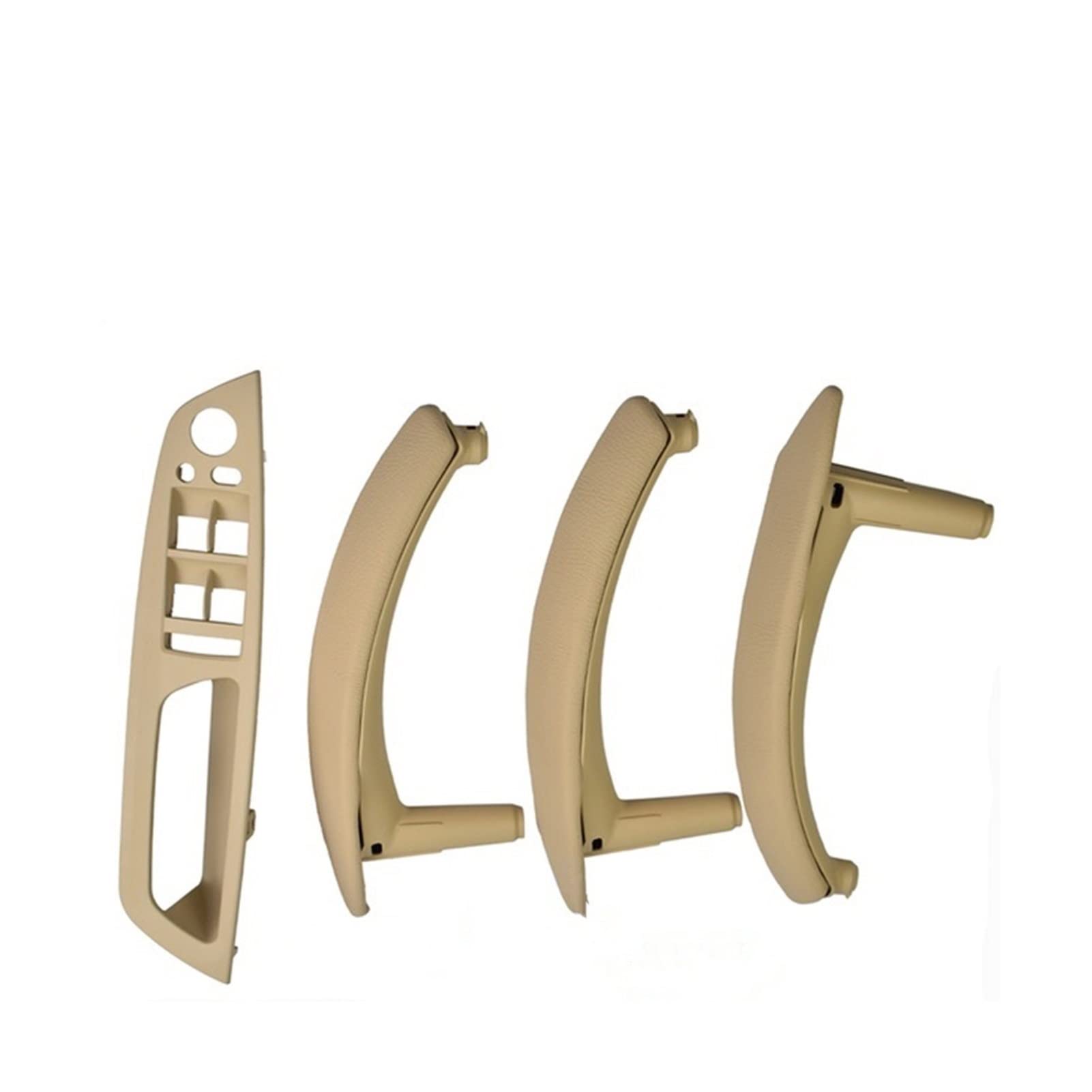PUXJQ RHD Links Rechts Innentür Armlehne Griff Innenverkleidung Pull Trim Cover Montage Für BMW E70 E71 X5 X6(RHD-Beie-Hige) von PUXJQ
