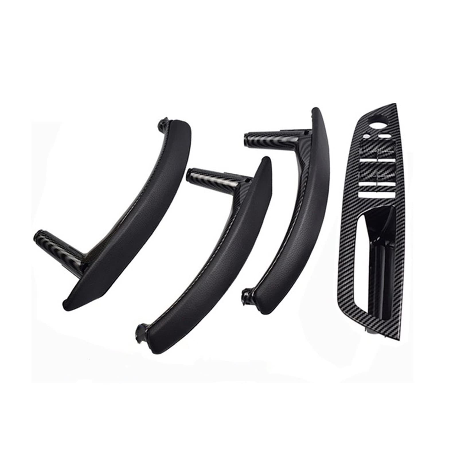 PUXJQ RHD Links Rechts Innentür Armlehne Griff Innenverkleidung Pull Trim Cover Montage Für BMW E70 E71 X5 X6(RHD-CF-Hige) von PUXJQ