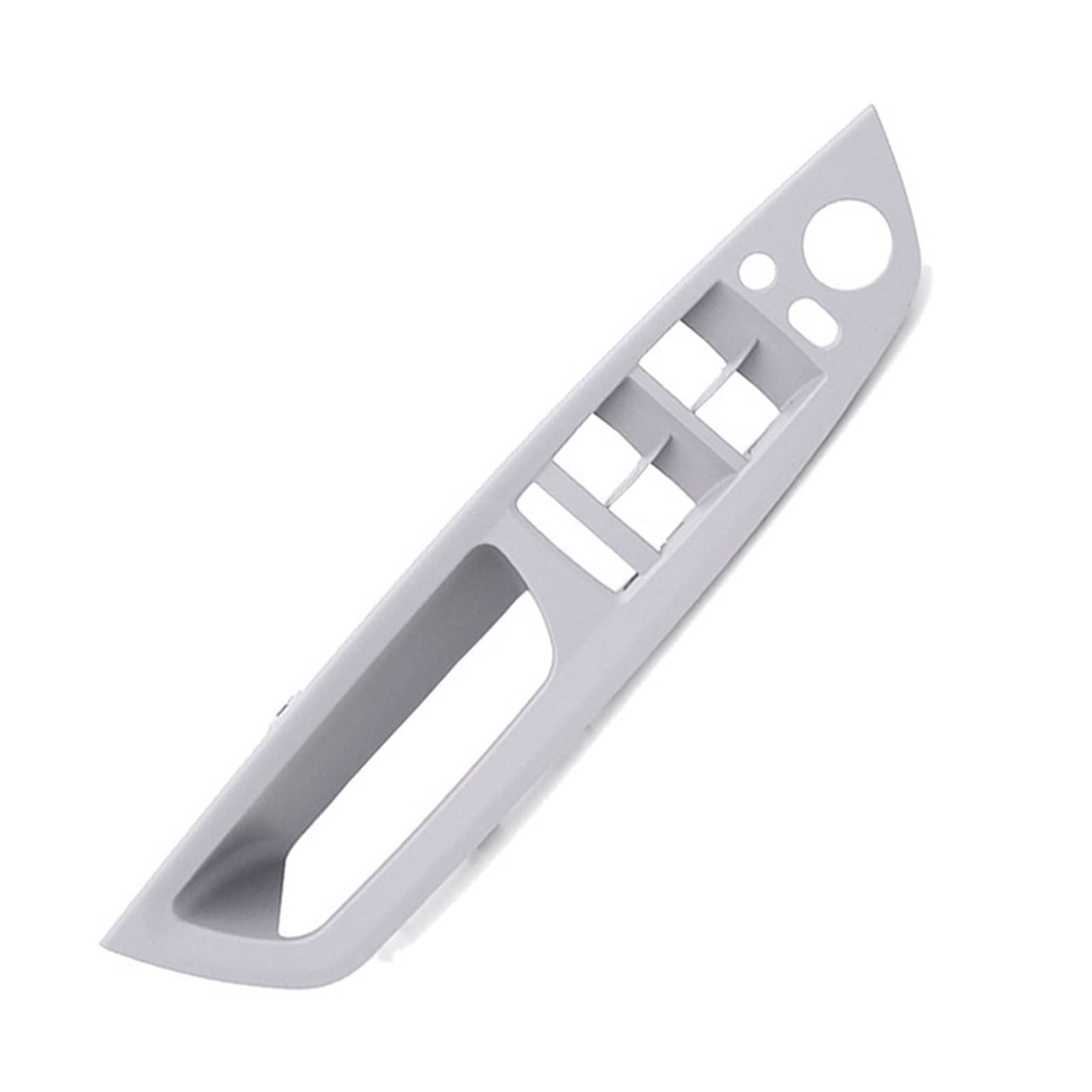 PUXJQ Seiteninnentür Innengriff Panel Limousine Pull Trim Cover Für BMW E70 E71 X5 30d 30si 35d X6 35dx 35ix 40ix 06-14(Gray-Panel) von PUXJQ