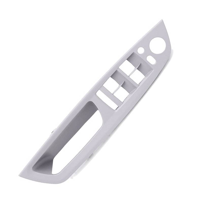 PUXJQ Seiteninnentür Innengriff Panel Limousine Pull Trim Cover Für BMW E70 E71 X5 30d 30si 35d X6 35dx 35ix 40ix 06-14(Gray-Panel) von PUXJQ