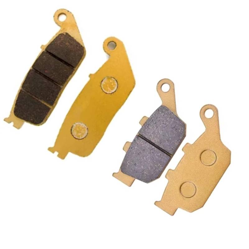 PVCUHWF Bremsbelagsa Motorräder Für FMX 650 5 6 2005-2008 Für NC 700 S Für NC 700 X 2012-2013 Für NM 4 Vultus NC750J 2015-2020 Motorrad Vorne Hinten Bremsbeläge Disc Tabletten von PVCUHWF