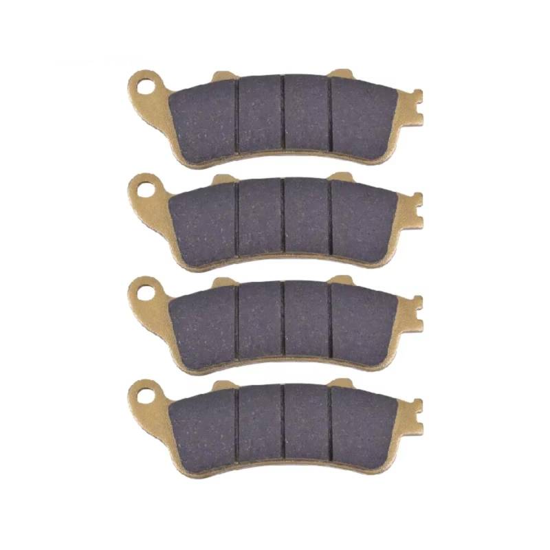 PVCUHWF Bremsbelagsa Motorräder Für NT 650 V2 V3 V4 V5 2002 2003 2004 2005 Für VFR 800 FiW FiX FiY Fi1 2 3 4 5 A2 A3 A4 A5 1998 1999 2000 2001 2002 2003 2004 2005 Motorrad-Bremsbeläge(Front) von PVCUHWF