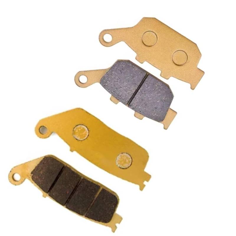 PVCUHWF Bremsbelagsa Motorräder Für VTR 250 9 2009-2010 Für VTR 250 W Y 1 7 MC33 1998-2007 Für XL 600 VR VT Trans Alp 1994-1996 Motorrad Vorne Hinten Bremsbeläge Disc Tabletten von PVCUHWF