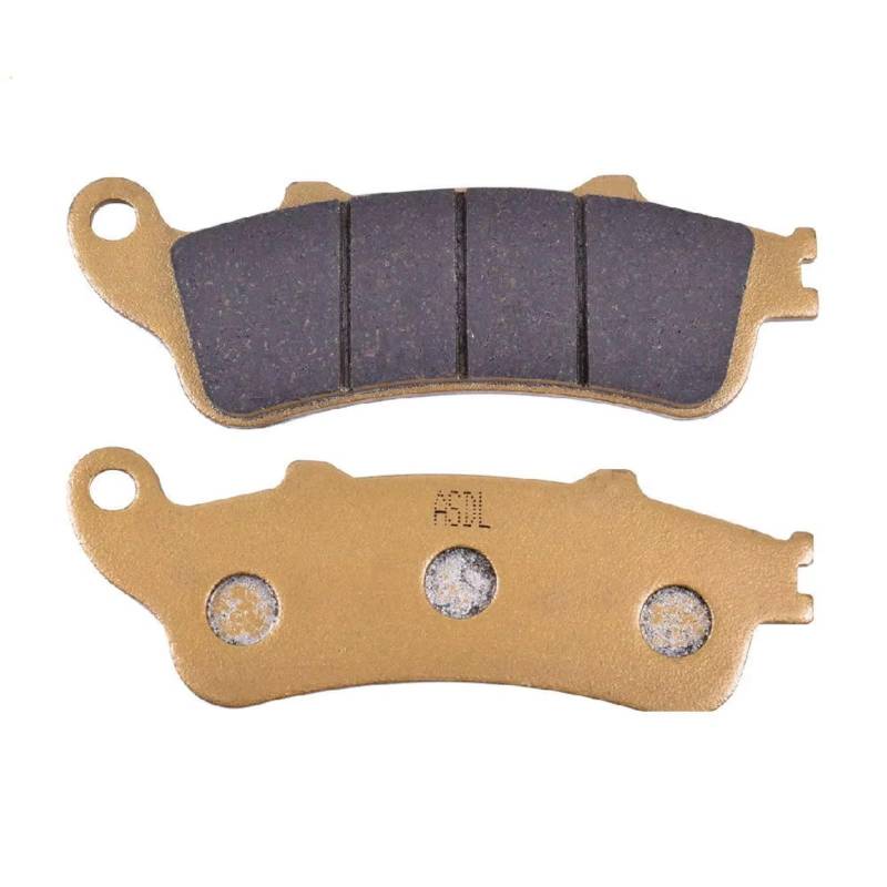 PVCUHWF Bremsbelagsa Motorräder Für VTX 1800 C2 C3 C4 C15 C16 C17 2002 2003 2004 2005 2006 2007 2008 Motorrad Vorne Hinten Bremsbeläge Motorrad Bremse Zubehör(1 Pair Rear) von PVCUHWF