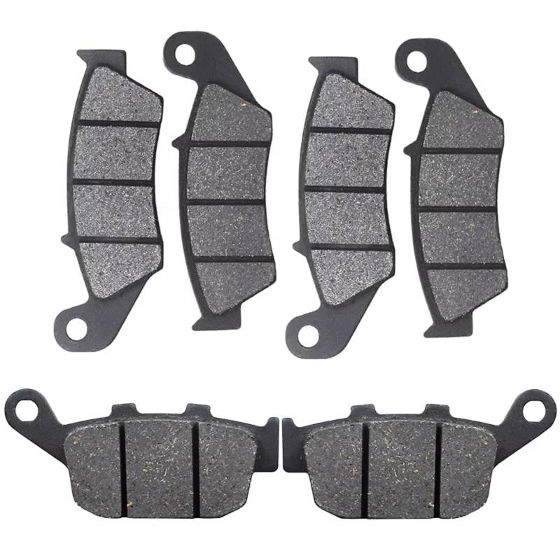 PVCUHWF Bremsbelagsa Motorräder Für XL600 VV VX Für Transalp 1997 1998 1999 2000 Für XL650 Für Transalp 2000 2001 2002 2003 2004 2005 2006 2007 Motorrad Vorne Hinten Bremsbeläge(Front and Rear) von PVCUHWF
