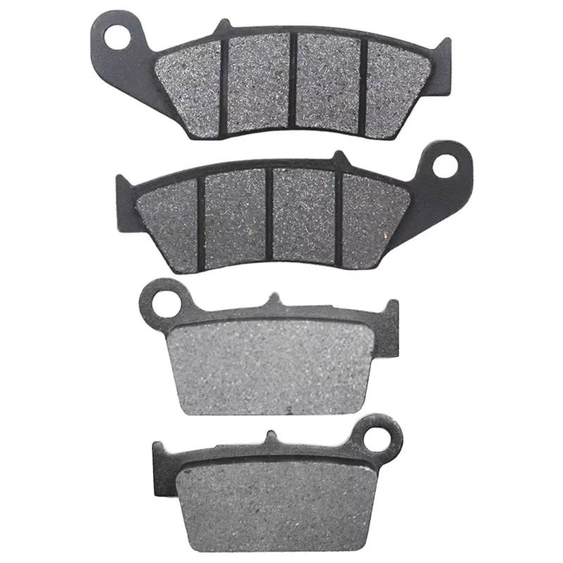 PVCUHWF Bremsbelagsa Motorräder Kompatibel Mit Für KX450F D6F D7F D8F E9F EAF EBF FCF FDF 2006 2007 2008 2009 2010 2011 2012 2013 Motorrad Vorne Hinten Bremsbeläge(Front and Rear) von PVCUHWF