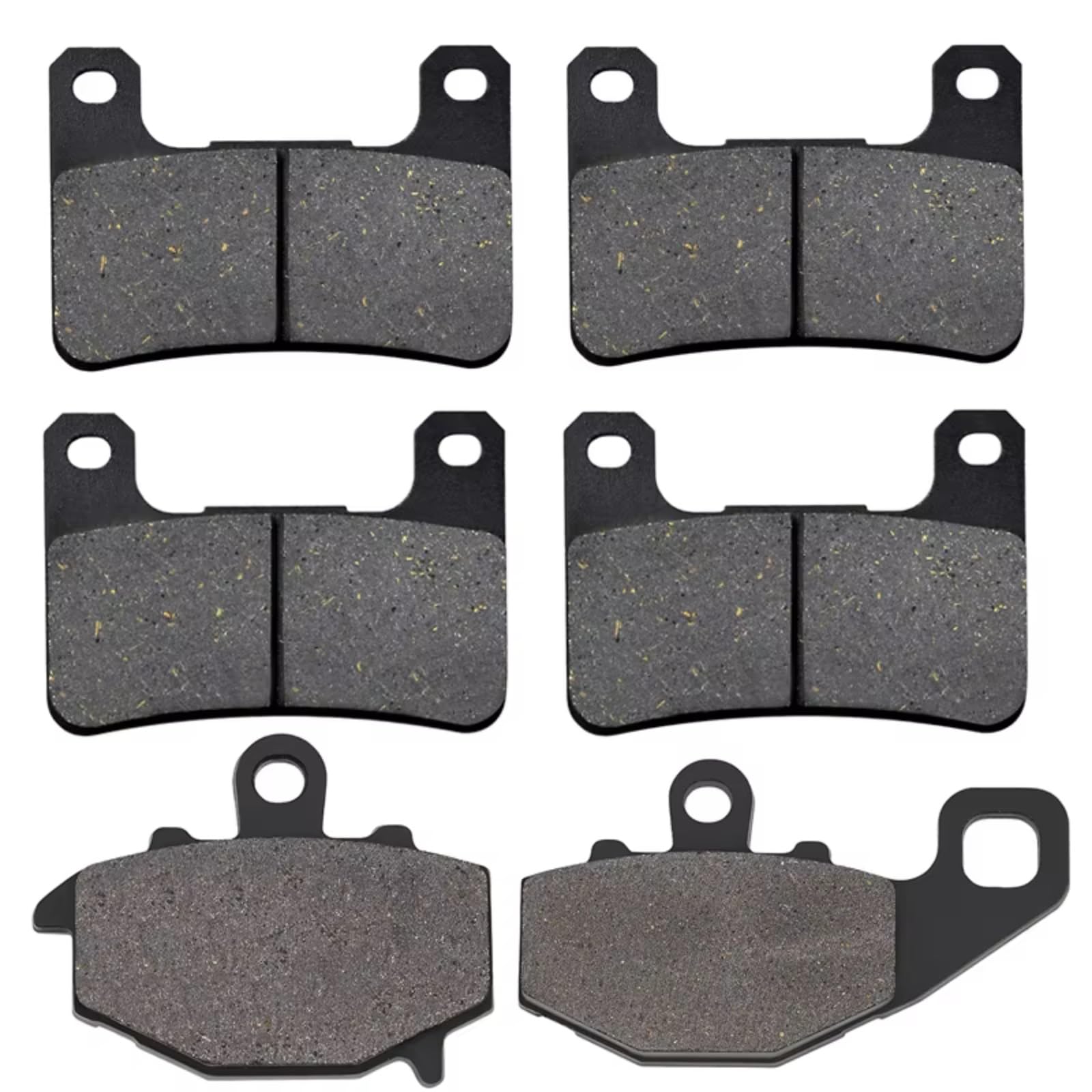 PVCUHWF Bremsbelagsa Motorräder Kompatibel Mit Für Z 1000 EAF EBF ECF EC EDF ED 2010-2013 Für Z 1000 FEF FE FFF FGF 2014-2020 Motorrad Vorne Hinten Bremsbeläge(Front and Rear) von PVCUHWF