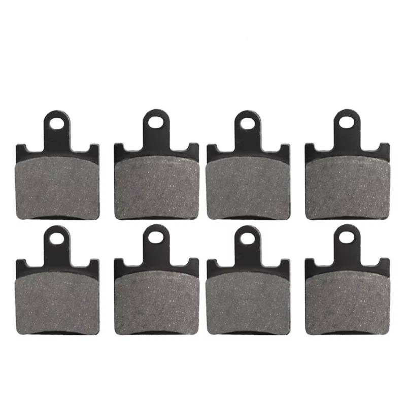 PVCUHWF Bremsbelagsa Motorräder Kompatibel Mit Für Z 1000 Für ZR 1000 BC 2007 2008 2009 Motorrad Bremsbeläge Vorne Motorrad Bremszubehör(2 Pairs) von PVCUHWF