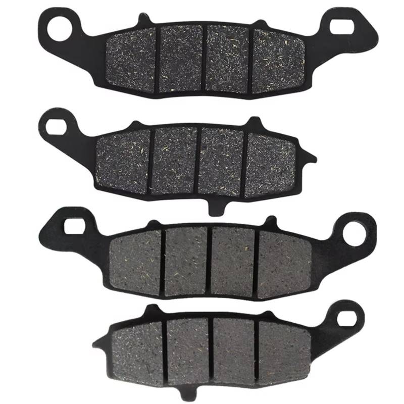 PVCUHWF Bremsbelagsa Motorräder Kompatibel Mit Für ZR 750 D Für Zephyr 1996–1998 Für ZR 750 F Für ZR-7 1999–2004 Motorrad Vorne Links Vorne Rechts Bremsbeläge Scheiben von PVCUHWF