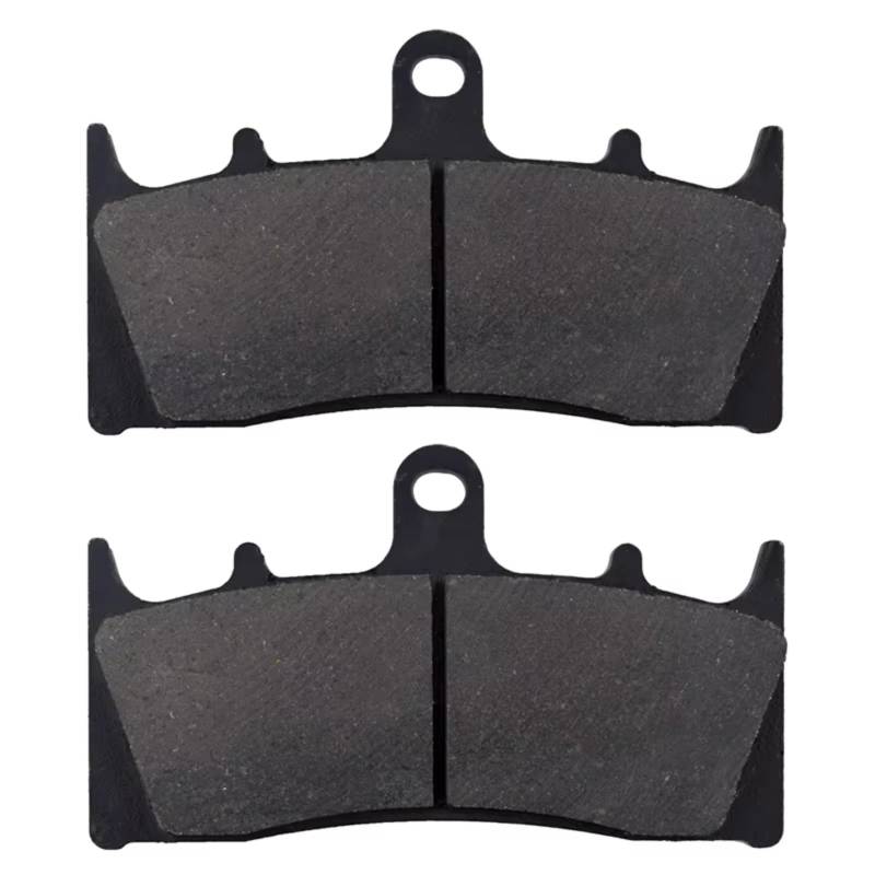 PVCUHWF Bremsbelagsa Motorräder Kompatibel Mit Für ZX 6R GJ Für ZX 600 1998 1999 2000 2001 2002 Für ZZR 600 J4 2005 Motorrad-Bremsbeläge Vorne(Front) von PVCUHWF