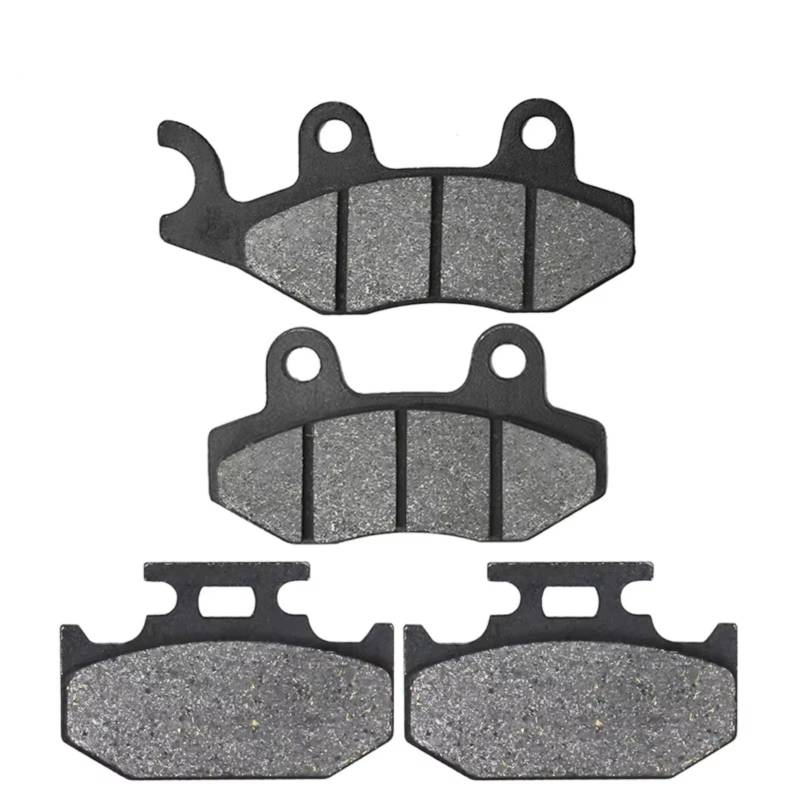 PVCUHWF Bremsbelagsa Motorräder Kompatibel Mit Suzuki Für DR 250 Für DR 350 SL SM SN SP SEP SES 1990 1991 1992 1993 1994 1995 Motorrad Vorne Hinten Bremsbeläge(Front and Rear) von PVCUHWF