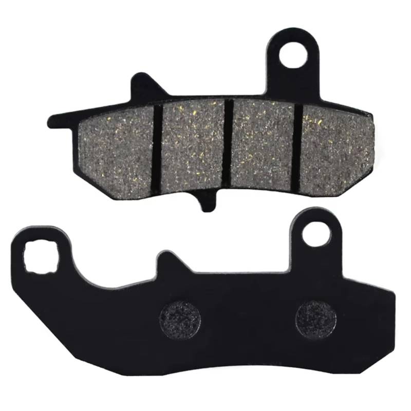 PVCUHWF Bremsbelagsa Motorräder Kompatibel Mit Suzuki Für DR 600 RK SN41A 1989 Für DR 650 RL RM SP41A 1990 1991 Motorrad-Bremsbeläge Hinten Motorrad-Bremszubehör von PVCUHWF