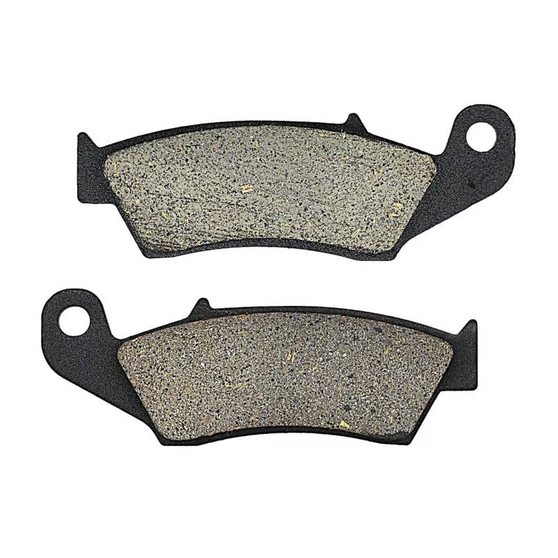 PVCUHWF Bremsbelagsa Motorräder Kompatibel Mit Suzuki Für DRZ400 K1 K7 EK1 EK5 EK7 SEK1 SEK4 SK5-SK9 SEY EY T 2000-2009 Für DR650 Set SEV 1996-1997 Motorrad-Bremsbeläge Vorne(Black) von PVCUHWF