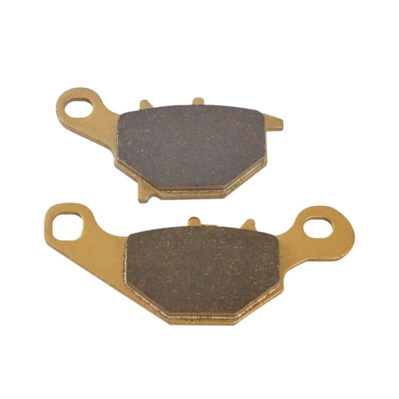 PVCUHWF Bremsbelagsa Motorräder Kompatibel Mit Suzuki Für RM80 T V W X Y K1 1996–2001 Für RM85 K2 LK2 K3 LK3 LK4 K4 2002–2004 Für DR-Z 125 2003–2021 Motorrad-Bremsbeläge Vorne von PVCUHWF